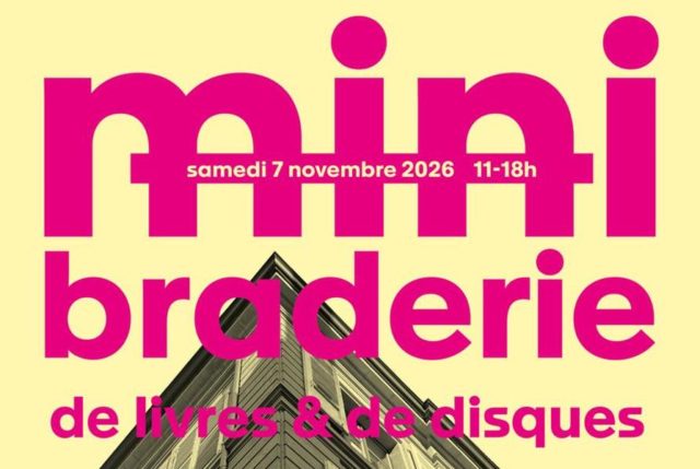 11.00-18.00 Mini braderie du MAMCO
